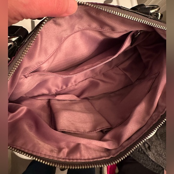 NEW COACH SATIN SATCHEL! - Picture 3 of 15